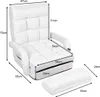 Costway Costway Sofa Bed Lazy Folding Sofa Sleep Fauteuil Voir les images du produit 18