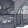 Teddle Parque Infantil para Bebé – Corralito con 50 Pelotas Vista previa de la imagen del producto 6