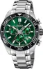 Festina Cronografo Chrono Swiss Made Green Anteprima dell’immagine prodotto 1