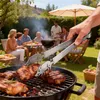 Grillzangen, Grillzange Edelstahl Bratwurstzange für Jagd Produktbild-Vorschau 5