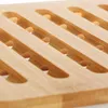 COM-FOUR® 4x Topfuntersetzer aus Bambus - Untersetzer für Produktbild-Vorschau 4