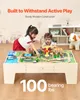Table d'activités en bois VEVOR, 62 pièces, table d'enfant Voir les images du produit 4