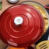 GRÄWE Gusseisentopf, emailliert, Ø 26 cm, Rot Produktbild-Vorschau 2