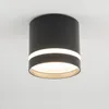 Deckenlampe Aluminium GX53 Ø 8,5 cm Aufputz Schwarz rund Produktbild-Vorschau 5