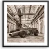 Gerahmtes Poster - Schwarzer Rahmen - Formel 1 Rennen Retro Produktbild-Vorschau 1