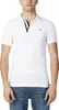 Elegantes Herren Kurzarm-Poloshirt in Weiß mit Applikation Produktbild-Vorschau 5