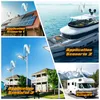 Pionowa turbina wiatrowa, 3000W, wysoka wydajność, trwała Podgląd zdjęcia produktu 3