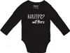 Huuraa Baby Body Harzer mit Herz 80 Black  Baumwolle Produktbild-Vorschau 1