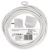 Prodlužovací kabel 7 m / 1 zásuvka / bílý / PVC / 1 mm2 Náhľad obrázku produktu