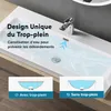 doporro Lavabo Vasque Blanc 100cm à Encastrer Colossum01 Voir les images du produit 5