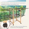 ONVAYA® Wäscheständer ǀ ausziehbar für Außen- und Produktbild-Vorschau 7
