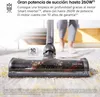Close-up of a vacuum cleaner head on a carpet, with a person's legs in the background. Náhled obrázku produktu
