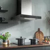 Hotte aspirante cuisine 60cm Hotte Murale acier inoxydable Voir les images du produit 3