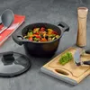 Horno de fundición de aluminio holandés de 20 cm con tapa, Vista previa de la imagen del producto 8