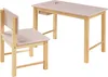 Dětský psací stůl se židlí "Skjåk" borovice + MDF dřevo / Náhled obrázku produktu 3