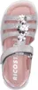 Ricosta sandales pour filles, gris(graphite (2)), taille 33 Voir les images du produit 33