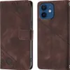 Hülle für iPhone 12 / 12 Pro Prägung Flip Leder Brieftasche Produktbild-Vorschau 1