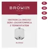 Máquina para hacer yogur con termostato, marca BROWIN. Vista previa de la imagen del producto 5