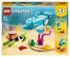 LEGO 31128 Creator 3-in-1 Delfin und Schildkröte, Produktbild-Vorschau 1