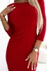 Kleid NUMOCO ELEONORA 529-3 ROT Größe: L Produktbild-Vorschau 6