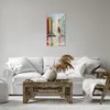 Bild auf Leinwand - Leinwandbild - Mädchen Vogel - 45x80cm Produktbild-Vorschau 6