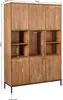 Starfurn - Fächerschrank Madison XL Natur - 135 cm Produktbild-Vorschau 5
