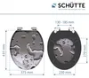 SCHÜTTE MDF WC Sitz GREY STEEL, Toilettendeckel mit Produktbild-Vorschau 7