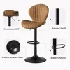 Hawthyhome Barhocker 2er Set Höhenverstellbar mit lehne und Produktbild-Vorschau 3