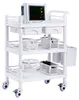 Carrito de laboratorio VEVOR de 3 niveles, con 3 estantes y Vista previa de la imagen del producto 3