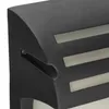 Close-up of a black outdoor light fixture. Produktbild-Vorschau