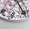 Wanduhr - Rund - Glasuhr - Abstraktion modern - 40x40cm - Produktbild-Vorschau 5