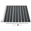 vidaXL Gartenzaun WPC 175x186 cm Grau Produktbild-Vorschau 2