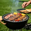 Okrągły ruszt grillowy 55 cm ze stali nierdzewnej do grilla Podgląd zdjęcia produktu 5