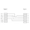 TAE F Adapter 4polig Produktbild-Vorschau 9