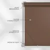 Roleta Estika bez vŕtania – 55 cm cm x 150 cm cm – Bronzová Náhľad obrázku produktu 3