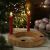 Stabkerzenhalter Adventskranz - Kerzenring für 4 Produktbild-Vorschau 1