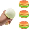 3x Quetsch Hamburger Antistress Squeeze Squisy Produktbild-Vorschau 1