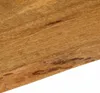 Tischplatte mit Baumkante 90x60x2,5 cm Massivholz Mango Produktbild-Vorschau 8