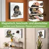 banjado metalowa szafka na klucze, duża 30x30 cm z 32 Podgląd zdjęcia produktu 3