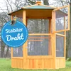 zooprinz Vogelvoliere Maxi | XXL | 160 cm Höhe | Wetterfest Produktbild-Vorschau 4