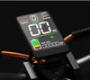 Close-up of an electric scooter's digital display and handlebars. Náhled obrázku produktu