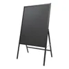 Tablica informacyjna LED, czarna, 60 x 80 cm  Stojący Podgląd zdjęcia produktu 8