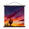 MuchoWow® Textilposter Kaktus - Himmel - Sonnenuntergang - Produktbild-Vorschau 1