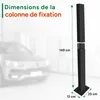LDY Wallbox Standfuß für Easee Ladestation, Stahl, 149 cm Produktbild-Vorschau 5