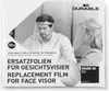 DURABLE Ersatzfolien für Gesichtsvisier, 10 St. 343219 Produktbild-Vorschau 6