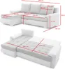 Ecksofa  mit Schlaffunktion,  2 Bettkästen, TOKIO Produktbild-Vorschau 5