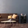 Regał na wino Relaxdays z uchwytem na kieliszki, na 22 Podgląd zdjęcia produktu 2