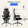 FLEXISPOT Ergonomischer Bürostuhl mit 3D-Kopfstütze, Produktbild-Vorschau 8
