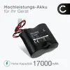CELLONIC 1x Akku kompatibel mit Abus FU2986, FU8220, 760AB Produktbild-Vorschau 2