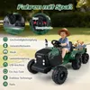 COSTWAY Elektrický traktor s přívěsem, 24V traktor s Náhled obrázku produktu 6